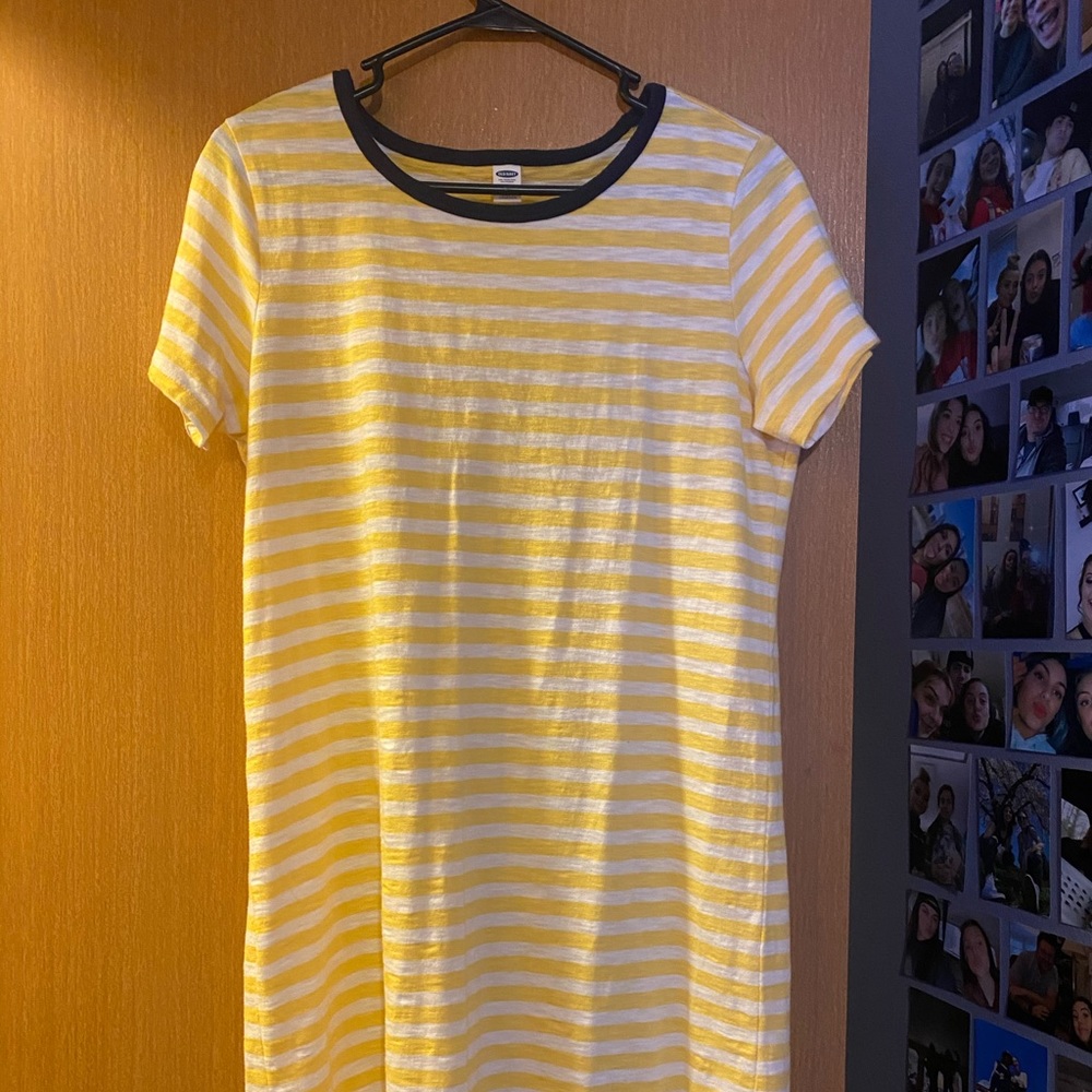 Old navy t-shirt dress with stripes